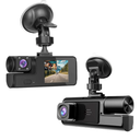 1080P Dual Dash Camera for Car Front and Inside Dashcam Car Security Video Recorder,170°Wide Angle Vehicle Cam,WDR,G-Sensor,2’’ IPS Screen,Loop Recording,Night Vision (Dual Dash Cam Without Card)