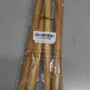 MTLEE 4 Pcs Large Knitting Needles Jumbo Straight Wooden Knitting Needles 3 Sizes Extra Large Weaving Tool for Chunky Yarn Beginner DIY Fabric Crafts Crochet 15mm 20mm 25mm (Natural)