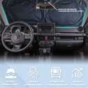 Horror Car Windshield Sunshades Giant Spider Breaking Through Windshield Front Window Sun Shade Blocks UV Rays Sun Visor Protector for Car Sedan Truck SUV Accessories 59" L x 31.5" W