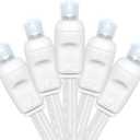 Yirunfa Christmas Lights 50 LED 17FT Commercial Mini LED String Lights, 120V UL, White Wire Xmas Lights for Indoor & Outdoor Use, Holiday Party Decorations,Trees, Light Displays (Cool White)