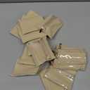 VLANDO Small Jewelry Organizer,Travel Jewelry Case with 6 Velvet Jewelry Zipper Bags for Girls,Ideas Gifts for Christmas Wedding,Birthday,Graduation-Baby Blue