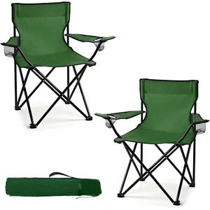 2 Pack Lightweight Camping Chairs for Adults & Teens, 250LBS Capacity Foldable Portable Chairs with Carry Bag, Compact Design for Camping, Beach, Picnics, and Outdoor Events (Medium) 2 Pack Lightweight Camping Chairs for Adults & Teens, 250LBS Capacity Foldable Portable Chairs with Carry Bag, Compact Design for Camping, Beach, Picnics, and Outdoor Events (Medium)