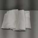 Ultra Soft Pillow Protectors with Zipper Standard Size - Set of 4 Breathable Pillow Covers - 100% Protection Against Stains, Dust & Dirt - Machine Washable (White)