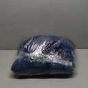 Luxury 1000GSM Faux Rabbit Fur Throw Blanket, Super Heavy Warm Cozy Blankets for Couch Bed Sofa, Bubble Plush Fuzzy Elegant Soft Reversible Mink Blanket for Living Room Bedroom, Navy Blue (50"x60")