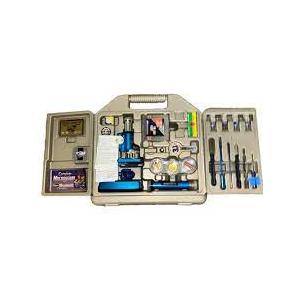 MICRO-SCIENCE DELUXE MICROSCOPE SET AGES 8 & OVER & HARD PLASTIC CARRYING CASE