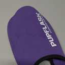 Tuff Pupper PupFlask Insulated Neoprene Dog Water Bottle Holder Sling with Wide Adjustable Shoulder Strap, Great for Travel, Walking, Hiking, Portable Pet Water Bottle Holder (27 OZ, Ultra Violet)