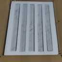 10 Pcs Carrara White Marble Chair Rail Trim Molding, 2"X12" Carrara Marble Trim for Bathroom Kitchen Shower Livingroom Walls, Polished