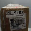 Rockever Insulated Outdoor Cat House, Waterproof Cat House for Outdoor Cats with Escape Door, Plastic Feral Cat House Outdoor Indoor, Spacious and Clean Easily (Grey,L)