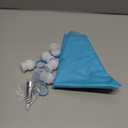 Reusable Piping Bags and Tips Set, Cake Decorating Tools with Icing Pastry Bags, Icing Bags Tips, Couplers and Frosting Bags Ties for Cookie Cupcakes