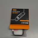 Misxi 2 Pack Tempered Glass Case Compatible for Apple Watch Series 11 (2025) Series 10 46mm, Screen Protector Cover for iWatch, Black