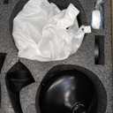 Replacement Faucet Shower Trim Kit for Delta 1300/1400 & 13/14 Series, High Pressure 9-Setting Rain Shower Head with Tub Spout - Matte Black (Valve/Cartridge Not Included)