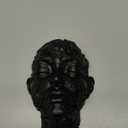 Decorative Cracked Soul Wall Light, Black Lava Design LED Wall Lamp with Glowing Orange Cracks, Modern Gothic Home Decor