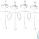 Straw Sippy Cup Conversion Kit for Dr Brown Narrow Nack Baby Bottles, Soft top and Weighted Ball Transition Cup Kit with Handles, Set of 4