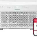 Frigidaire Gallery 12,000 BTU Smart Inverter Window Air Conditioner with Wi-Fi, Energy Star Most Efficient Certification & Indoor Air Quality Monitoring, Cools Up to 450 Sq. Ft., Ultra Quiet, White