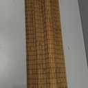 DEJAVU No Drill Cordless Bamboo Roman Shades, Blackout Natural Woven Wood Blinds, Custom No Tools Window Roman Shades with Tension Rod for Indoor Windows, Kitchens, Bathroom, Pecan Color