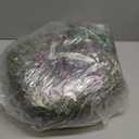 12 Pack 14'' Metal Wreath Frame Wire Wreath Rings for Christmas New Year Party Home Decor DIY (Green)