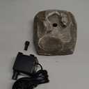 Saillong Bird Bath Water Fountain, Granite Air Pump Rock with Pump for Bird, Rock Waterfall Fountain, Feeder, Aquariums, Fish Tank (with Electric Power Source)