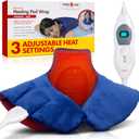Veridian Healthcare Deluxe Heating Pad Wrap for Shoulder and Neck, Blue