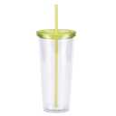 Classic Acrylic Tumbler With Lid And Straw, 26OZ