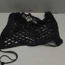 Universal Mesh Cargo Net for Car Trunk Storage,Elastic Small Automotive Cargo Net Pocket Wall Sticker Organizer Pouch Bag Storage for SUV,2 Pack with Tape Stickers (15 x9.5 inch)