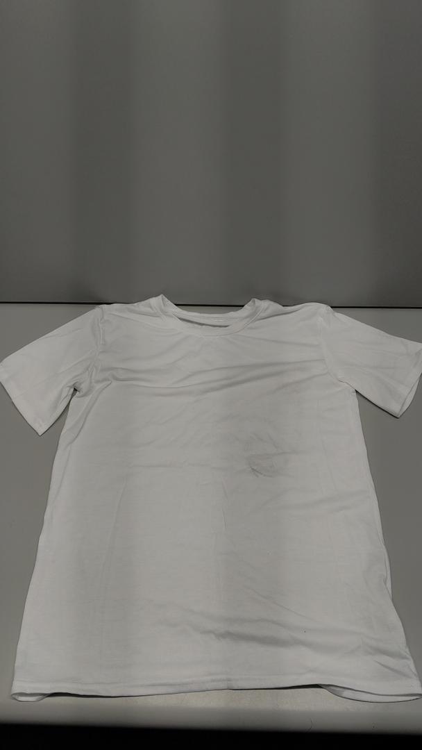 Men's Sweatproof Undershirt. White. 160. 13-14 Years.