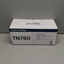 TN760 Toner Cartridges Replacement for Brother Toner TN-730/TN-760 Compatible HL-L2350DW MFC-L2710DW MFC-L2750DW HL-L2395DW HL-L2370DW DCP-L2550DW HL-L2390DW (Black, 2 Pack)