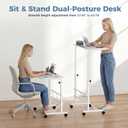DUMOS 31.5" Walking Pad Desk, Laptop Desk, Home Office, 32 in