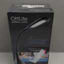 OttLite Creative Curves LED Desk Lamp with Adjustable Neck - 4 Dimmable Brightness Settings with Energy Efficient Natural Daylight LEDs for Home Office, Computer Desk, & Dorms