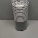 Ycosy Plaid Quilt Set Queen Size Lightweight Bedspread Set Grey Brown White Patchwork Quilts Reversible Coverlet with 2 Pillow Shams Soft Microfibers for All Season