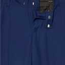 Calvin Klein Boys Flat-Front Bi-Stretch Dress Pant, Straight Leg Fit, Belt Loops & Front Pockets (Blue) Size 14 Husky