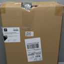 Drive Medical Shower Chair with Back - Adjustable Bathroom Bench - Suction Feet - Lightweight Durable Construction - Comfortable Contoured Seat - Grey