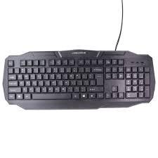 Samurai RGB Wired LED Gaming Keyboard.