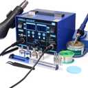 YIHUA 862BD+ SMD ESD Safe 2 in 1 Soldering Iron Hot Air Rework Station F /C with Multiple Functions