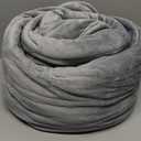 Heated Blanket Twin Electric Blanket 62X84in Fast Heating Blanket for Adults Ultra Soft Flannel & Warm Sherpa with 5 Heat Levels & 10 Hrs Timer, Machine Washable, Office Use for Winter (Gray)