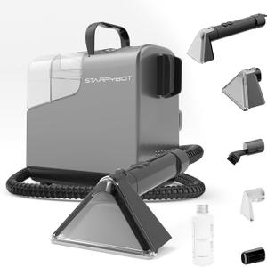 Portable Carpet&Upholestery Cleaner Machine with Steam and Heating Techology for Pet, Couch, Car, Spot Cleaner for Stair/Furniture