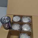 12 Pcs Assorsted Purple Votive Candle Holders for Tea Lights & Votives, Mercury Glass Candle Holder Bridal Shower Party Table Decorations, Wedding Table Decorations for Home Party,