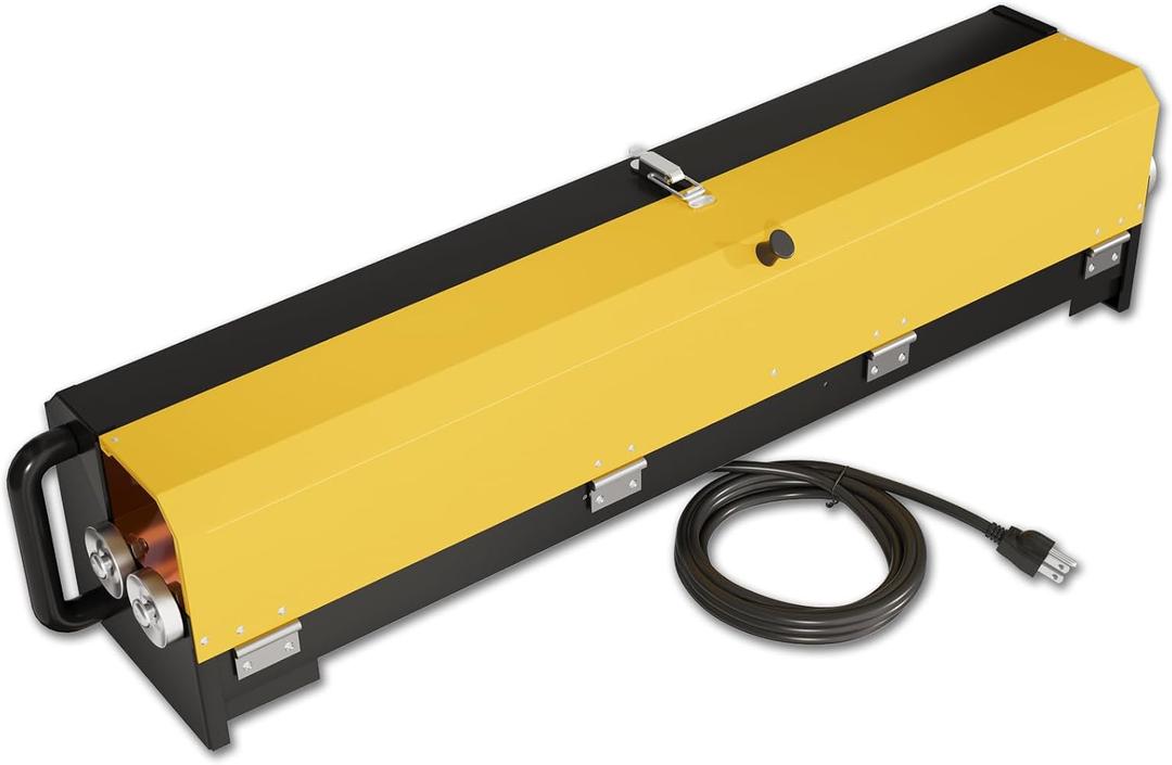 Upgrade PVC Pipe Heater, 1/2" to 4" PVC Conduit Heater with Power Cord, Temperature Control & Safety Shutoff, Reflective Interior & Handle, for 52" Sections of PVC Pipe