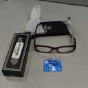 FEISEDY Trendy Blue Light Reading Glasses for Women and Men, Vintage 90s Anti-Glare Readers B0317 Tortoise 1.5 x