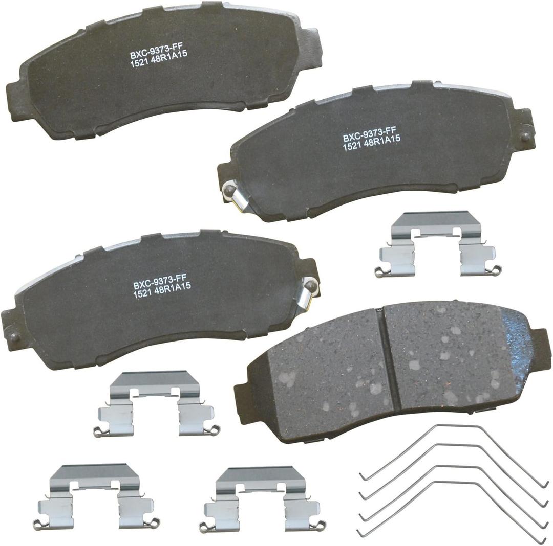 Bendix Premium SBC1521 Ceramic Front Brake Pads for Select Models Acura RDX, Honda Accord Crosstour, CR-V, Odyssey, Passport, Subaru Legacy