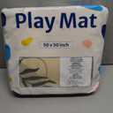 Blissful Diary Baby Play Mats for Floor, 50x50 Playpen Mat, Thick Cushioning Padding Foam Playmat for Baby and Toddlers Infants, Non-Slip & Machine Washable, Earth Tones Design