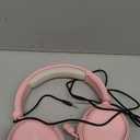 Wireless Gaming Headset, 7.1 Surround Sound, 2.4GHz USB Gaming Headphones with Bluetooth 5.4, 100H Battery, ENC Noise Canceling Mic, RGB Light, Wireless Headset for PC PS5 PS4 Mac Switch (Gray-Pink)