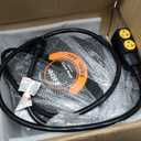 DEWENWILS Retractable Extension Cord Reel, 40FT 10AWG/3C SJTW Heavy Duty Power Cord, 4 Grounded Outlets, 20 Amp Circuit Breaker, 2500W, 180 Swivel Bracket for Ceiling/Wall Mount, ETL Listed