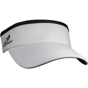 Headsweats Women's Lightweight Performance Running Sun Visor (White)