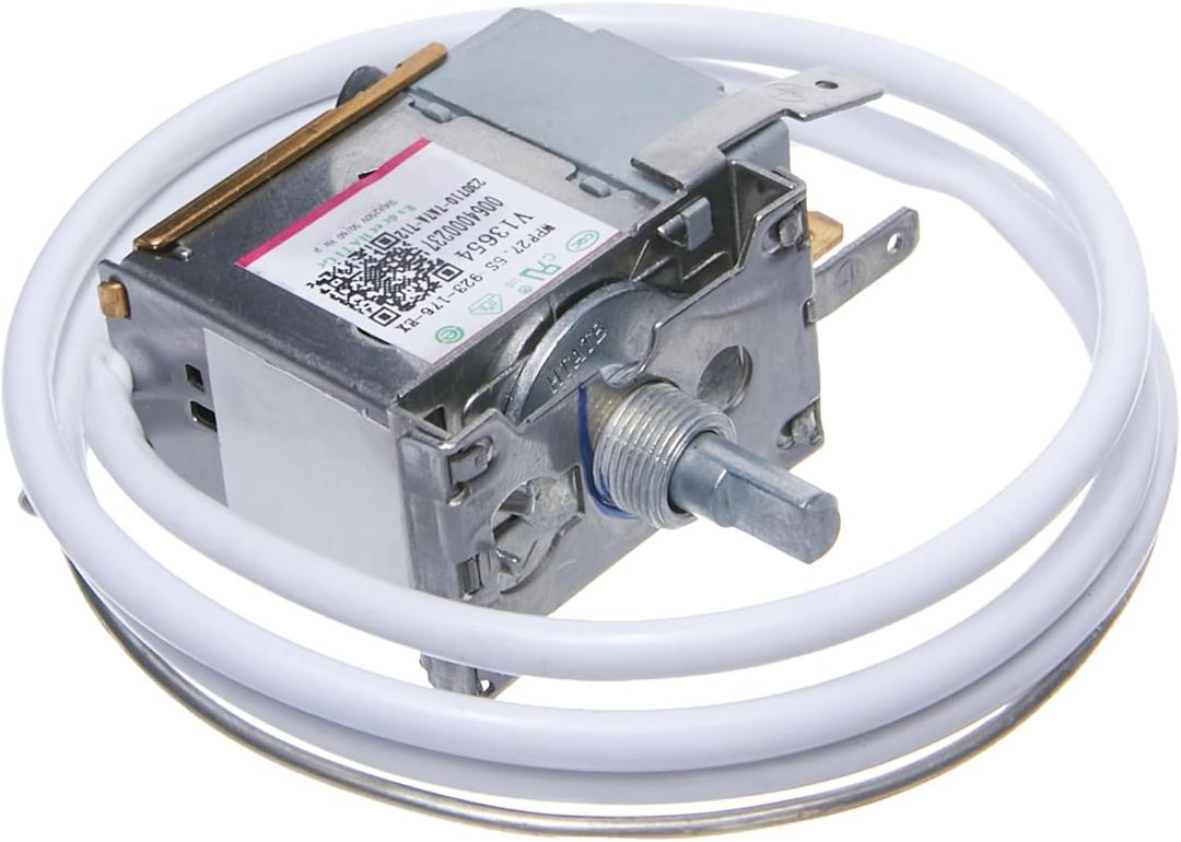 Refrigerator Thermostat WPF27.5S-923 Replaces for Hai-er Thermostat, Refrigerator Cold Control Thermostat Replacement Exact Fit for Mini Fridge and Freezer