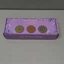 Set of 3 Small Non-Toxic Soy Scented Candles Set for Women Gift, 2.5oz Lavender Citrus and Bluebell Aromatherapy Fragrance Wax Candles in Decorative Travel Tins with Lids for Party Favors