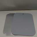 Shatterproof Shower Mirror Fogless for Shaving(2 Pack,Larger 10.7x8 inch) 43% Than Original,Unbreakable Deluxe Plexiglass Makeup Mirror,Largest Bathroom Wall Hanging,Portable Handheld Camping,Silver