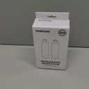 SAMSUNG Genuine Filters for Refrigerator Water and Ice, Carbon Block Filtration for Clear Drinking Water, HAF-QIN-2P, 2 Pack