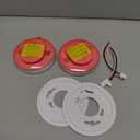 Kidde Hardwired Smoke & Carbon Monoxide Detector, 10-Year Battery Backup, Voice Alerts, Interconnectable LED Warning Light Indicators, 2 Pack