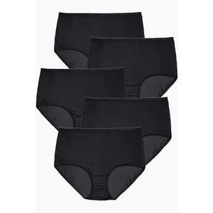 Black Underwears 5 Pairs, XXL