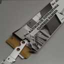 Wall Mounted Clothes Drying Rack, Wall Clothes Hanger Hook for Laundry Room, Clothes Hanger Foldable, Wall Rack Indoor, Perfect for Small Spaces, White 2 Packs